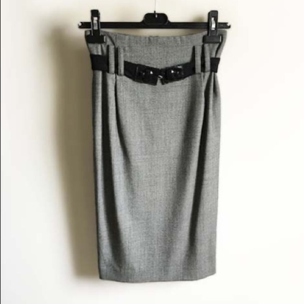 3.1 PHILLIP LIM Houndstooth Pencil Skirt